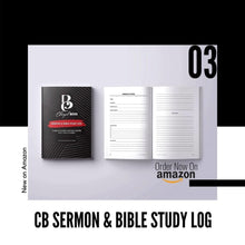 Load image into Gallery viewer, Chayil BOSS Sermon & Bible Study Log