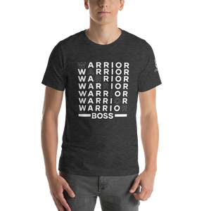 Chayil BOSS Warrior BOSS Motif Slogan Short-Sleeve Unisex T-Shirt || Printed Tees