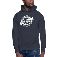 Load image into Gallery viewer, Chayil BOSS God Made Motif Slogan Unisex Hoodie
