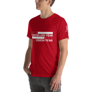 Chayil BOSS Not A Cancelled Year Motif Slogan Short-Sleeve Unisex T-Shirt || Printed Tees