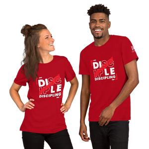 Chayil BOSS Disciple Discipling Motif Slogan Short-Sleeve Unisex T-Shirt || Printed Tees