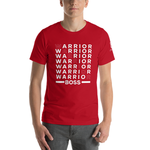 Chayil BOSS Warrior BOSS Motif Slogan Short-Sleeve Unisex T-Shirt || Printed Tees