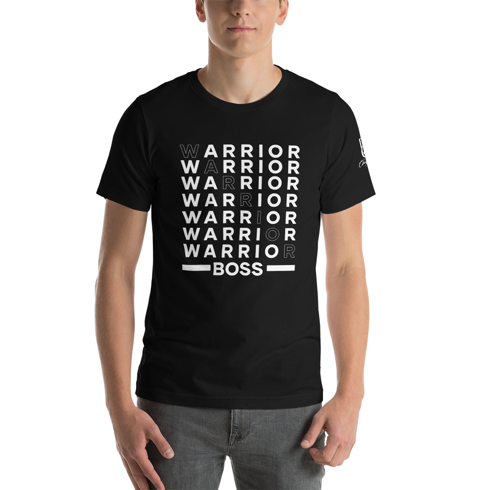 Chayil BOSS Warrior BOSS Motif Slogan Short-Sleeve Unisex T-Shirt || Printed Tees