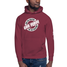 Load image into Gallery viewer, Chayil BOSS God Made Motif Slogan Unisex Hoodie
