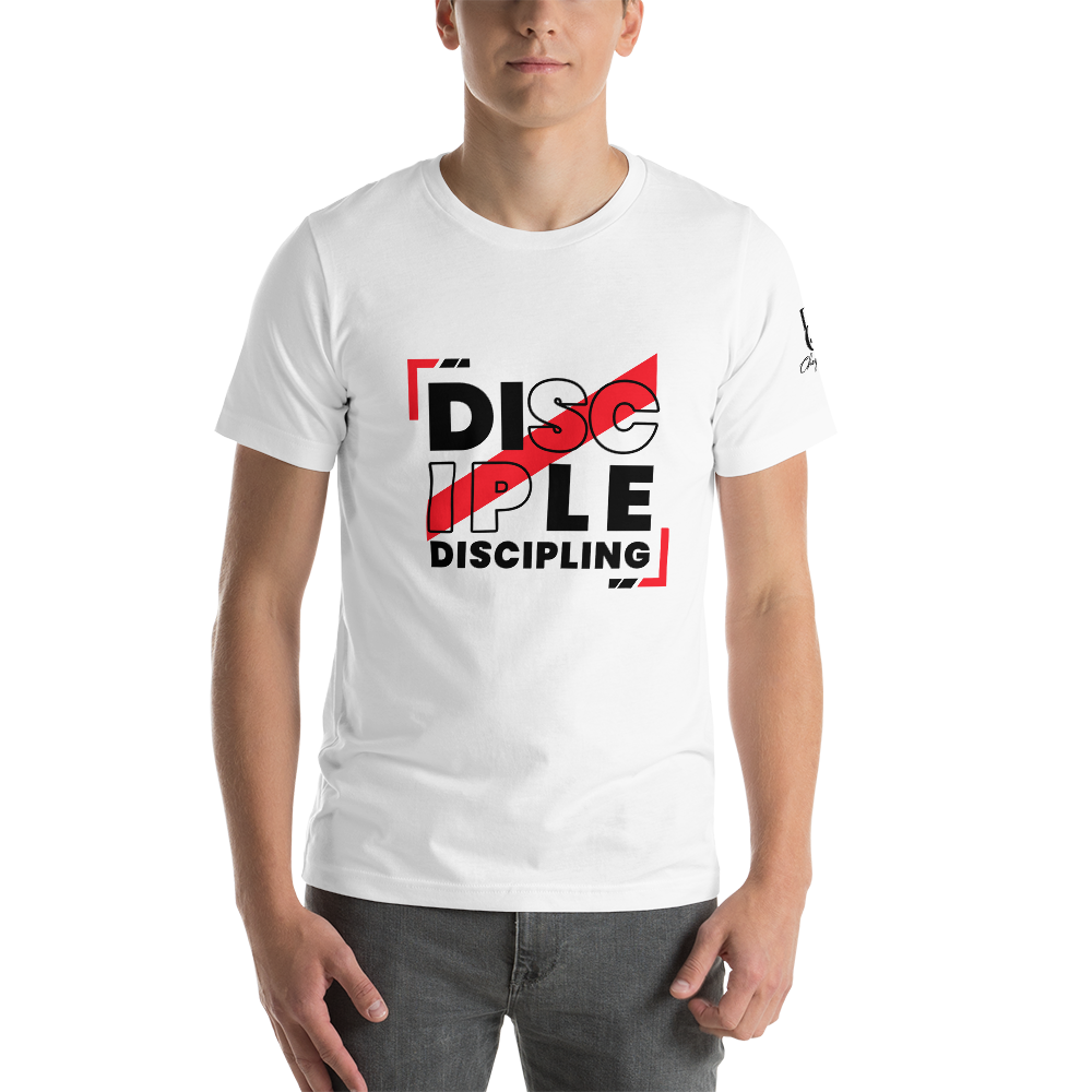 Chayil BOSS Disciple Discipling Motif Slogan Short-Sleeve Unisex T-Shirt || Printed Tees