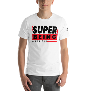 Chayil BOSS Super Being Motif Slogan Short-Sleeve Unisex T-Shirt || Printed Tees