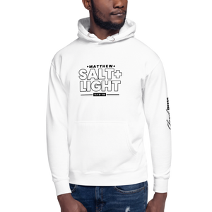 Chayil BOSS Salt + Light Motif Slogan Unisex Hoodie