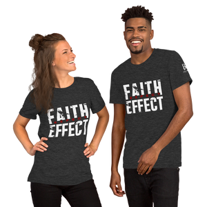 Chayil BOSS Faith Effect Motif Slogan Short-Sleeve Unisex T-Shirt || Printed Tees