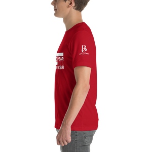 Chayil BOSS Not A Cancelled Year Motif Slogan Short-Sleeve Unisex T-Shirt || Printed Tees