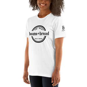 Chayil BOSS Life + Jesus Motif Slogan Short-Sleeve Unisex T-Shirt || Printed Tees || Beans + Bread