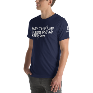 Chayil BOSS May The Lord Bless You And Keep You Motif Slogan Short-Sleeve Unisex T-Shirt || Printed Tees