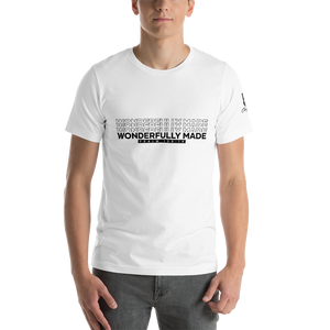 Chayil BOSS Wonderfully Made Motif Slogan Short-Sleeve Unisex T-Shirt || Printed Tees