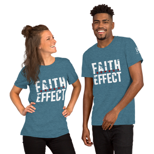Chayil BOSS Faith Effect Motif Slogan Short-Sleeve Unisex T-Shirt || Printed Tees