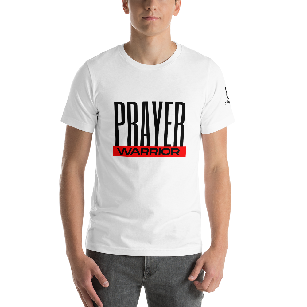 Chayil BOSS Prayer Warrior Motif Slogan Short-Sleeve Unisex T-Shirt || Printed Tees