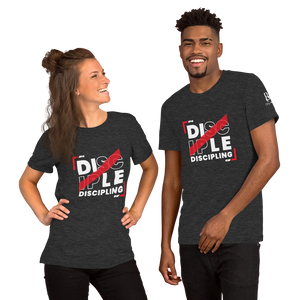Chayil BOSS Disciple Discipling Motif Slogan Short-Sleeve Unisex T-Shirt || Printed Tees